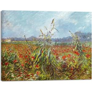 imageWieco Art Canvas Prints Green Ears of Wheat by Vincent Van Gogh Impressionism Canvas Wall Art Famous Paintings Reproduction Pictures Artwork Wall Art for Living Room Home DecorArtwork1