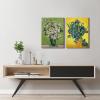 imageWieco Art 2 Piece Irises in Vase Floral Canvas Prints Wall Art by Van Gogh Classic Artwork Famous Oil Paintings Reproduction on Canvas for Home Decor Modern Wrapped Flowers PicturesArtwork1