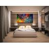 imageWieco Art 5 Panels Abstract Heart Oil Paintings Reproduction on Canvas Wall Art Decor Ready to Hang for Home Office Decorations Extra Large Modern 100 Hand Made Contemporary Impressionist Artwork12x36inchx5pcs 30x90cmx5pcs