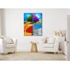 imageWieco Art Four Change Seasons Trees Canvas Prints Wall Art by Oil Paintings Style Pictures for Living Room Bedroom Home Decorations 4 Piece Modern Gallery Wrapped Contemporary Colorful Giclee16x20inchx4pcs