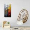 imageWieco Art Life Tree Large Vertical Wall Art Modern Abstract Flowers 100 Hand Painted Floral Oil Paintings on Canvas Wall Art Work Ready to Hang for Dining Room Kitchen Home Decor XL40L x 20W