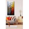imageWieco Art Life Tree Large Vertical Wall Art Modern Abstract Flowers 100 Hand Painted Floral Oil Paintings on Canvas Wall Art Work Ready to Hang for Dining Room Kitchen Home Decor XL48L x 24W