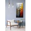 imageWieco Art Life Tree Large Vertical Wall Art Modern Abstract Flowers 100 Hand Painted Floral Oil Paintings on Canvas Wall Art Work Ready to Hang for Dining Room Kitchen Home Decor XL40L x 20W