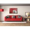 imageWieco Art Red Flower Oil Paintings on Canvas Wall Art Ready to Hang for Living Room Bedroom Kitchen Home Decorations Large Modern 100 Hand Painted Stretched and Framed Abstract Floral Artwork L