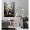 imageWieco Art Silent Beauty Modern Abstract Flower Oil Paintings on Canvas Wall Art for Bedroom Living Room Wall Decorations Home Decor 100 Hand Painted Stretched and Framed Contemporary Floral Artwork