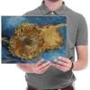imageWieco Art Sunflowers Floral Giclee Canvas Prints Wall Art by Vincent Van Gogh Famous Oil Paintings Reproduction Modern Stretched and Framed Artwork Flowers Pictures for Bedroom Home Decorations