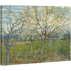 imageWieco Art Orchard with Blossoming Apricot Trees Giclee Canvas Prints Wall Art of Van Gogh Famous Oil Paintings Reproduction Modern Classic Flowers Landscape Pictures Artwork for Home Decoration24L x 20W