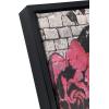 imageWieco Art Banksy Life is Beautiful Modern Gallery Wrapped Giclee Canvas Prints Artwork Grey Love Abstract Pictures Paintings on Canvas Wall Art Ready to Hang for Bedroom Home Office Decorations25L x 21W