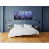 imageWieco Art Blue Plum Blossom Canvas Prints Wall Art Paintings Style Pictures for Living Room Bedroom Home Decorations Modern 5 Panels Stretched Contemporary Floral Artwork10x24x5pcs 25x60cmx5pcs