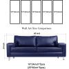 imageWieco Art Blue Plum Blossom Canvas Prints Wall Art Paintings Style Pictures for Living Room Bedroom Home Decorations Modern 5 Panels Stretched Contemporary Floral Artwork10x24x5pcs 25x60cmx5pcs