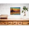 imageWieco Art Dusk in Venice Canvas Prints Wall Art of Famous Oil Paintings by Claude Monet Stretched and Framed Giclee Classic Impressionist Art work Ready to Hang for Wall Decor Living Room Bedroom16L x 12W