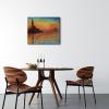 imageWieco Art Dusk in Venice Canvas Prints Wall Art of Famous Oil Paintings by Claude Monet Stretched and Framed Giclee Classic Impressionist Art work Ready to Hang for Wall Decor Living Room Bedroom24L x 20W