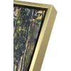 imageWieco Art Framed Canvas Wall Art Avenue in Schloss Kammer Park 1912 by Gustav Klimt Wall Decorations for Living Room Pictures for Home Decor Golden Frame