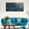imageWieco Art Reflections of Clouds on the Water Lily Pond Giclee Canvas Prints Wall Art of Claude Monet Oil Paintings Large Modern Artwork Pictures Ready to Hang for Bedroom Home Office Decorations L