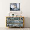 imageWieco Art The Manneporte Canvas Prints Wall Art of Claude Monet Famous Oil Paintings Reproduction Classic Seascape Sea Beach Pictures Artwork Ready to Hang for Bedroom Bathroom Home Office16L x 12W