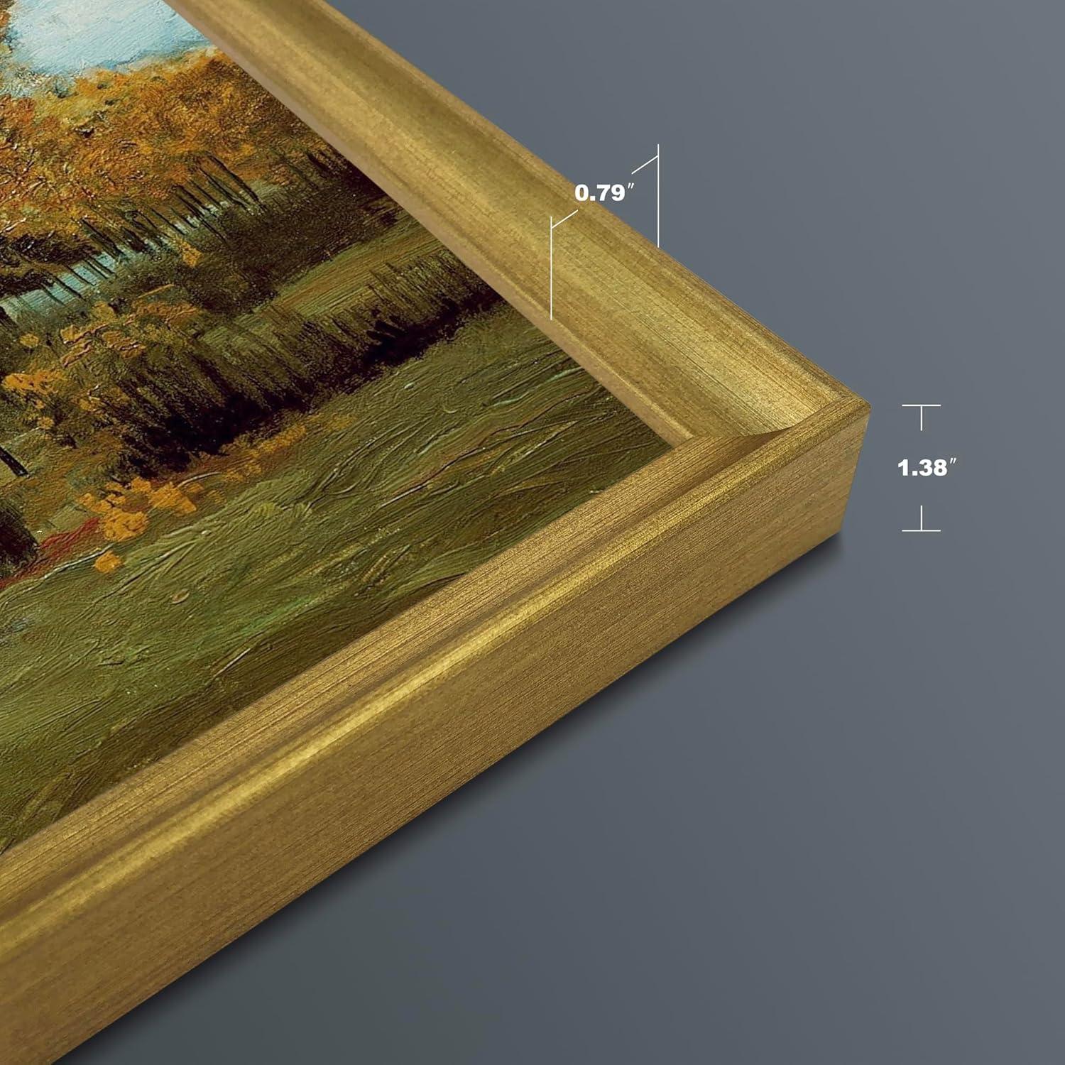 imageWieco Art Autumn Landscape 1885 Canvas Prints of Vincent Van Gogh Art Famous Paintings Reproduction Tree Forest Pictures Artwork Wall Art for Home Decor and Wall Decorations29L x 21W