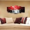 imageWieco Art Canvas Wall Art Mount Cook and Lake Matheson New Zealand with Milky Way Modern 5 Piece Canvas Artwork Starry Night Pictures for Bedroom Kitchen Living Room Wall Decor Home DecorationsB