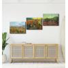 imageWieco Art Olive GroveDer rote WeinbergGreen Ears of Wheat Canvas Prints of Vincent Van Gogh Canvas Wall Art Famous Paintings Reproduction Pictures Artwork Wall Art for Home Decor