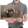 imageWieco Art Canvas Print Wall Art Roses 1890 by Abbott Handerson Thayer Reproductions Art Print Rustic Style Artwork for Living Room Bedroom Home Office Decorations16L x 12W
