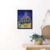 image:imageWieco Art Black Framed Canvas Wall Art Church at Auvers by Vincent Van Gogh Famous Paintings Reproduction Modern Classic Abstract Artwork for Wall Decor Home Office Decorations17L x 13W
