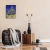 image:imageWieco Art Black Framed Canvas Wall Art Church at Auvers by Vincent Van Gogh Famous Paintings Reproduction Modern Classic Abstract Artwork for Wall Decor Home Office Decorations16L x 12W
