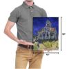 image:imageWieco Art Black Framed Canvas Wall Art Church at Auvers by Vincent Van Gogh Famous Paintings Reproduction Modern Classic Abstract Artwork for Wall Decor Home Office Decorations16L x 12W