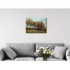 image:imageWieco Art Framed Autumn Landscape 1885 Canvas Prints of Vincent Van Gogh Art Famous Paintings Reproduction Tree Forest Pictures Artwork Wall Art for Home Decor and Wall Decorations Bronze Gold Frame16L x 12W