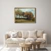 image:imageWieco Art Framed Autumn Landscape 1885 Canvas Prints of Vincent Van Gogh Art Famous Paintings Reproduction Tree Forest Pictures Artwork Wall Art for Home Decor and Wall Decorations Bronze Gold Frame29L x 21W