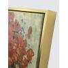 image:imageWieco Art Framed Wall Art of Red Poppies and Daisies by Vincent Van Gogh Paintings Reproduction Abstract Canvas Prints for Home Living Room Decorations Bronze Gold Frame327L x 247W