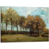 image:imageWieco Art Framed Autumn Landscape 1885 Canvas Prints of Vincent Van Gogh Art Famous Paintings Reproduction Tree Forest Pictures Artwork Wall Art for Home Decor and Wall Decorations Bronze Gold Frame28L x 20W