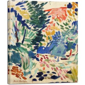 image:imageWieco Art Canvas Prints Wall Art Henri Matisse Aesthetic Posters Landscape at Collioure Art Exhibition Matisse Prints Posters for Living Room Home Decorations20x24inch50x60cm
