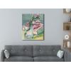 image:imageWieco Art Canvas Wall Art Blossoming Almond Branch in a Glass with a Book by Vincent Van Gogh Large Canvas Prints for Living Room Decoration Postimpressionism Pictures Artwork24L x 20W