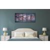 image:imageWieco Art Red Plum Blossom 5 Piece Giclee Canvas Prints Wall Art By Floral Oil Paintings Reproduction Pictures for Living Room Bedroom Home Decorations Modern Stretched and Framed Flowers Artwork