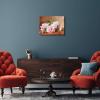 image:imageWieco Art Canvas Prints Wall Art Peonies 1889 by Alexandre Gamba De Preydour French18461931 Canvas Prints for Living Room Home and Office Decorations