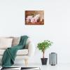image:imageWieco Art Canvas Prints Wall Art Peonies 1889 by Alexandre Gamba De Preydour French18461931 Canvas Prints for Living Room Home and Office Decorations