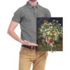 image:imageWieco Art Canvas Wall Art Bouquet Of Flowers In A Vase by Vincent Van Gogh Oil Paintings Reproduction Canvas Prints Artwork Pictures for Home and office Decorations