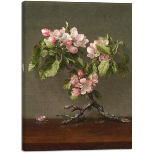 image:imageWieco Art Canvas Prints Wall Art Apple Blossoms1873 by Martin Johnson Heade Canvas Artwork Prints for Living Room Home and Office Decorations