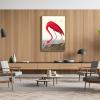 image:imageWieco Art Framed Canvas Print Wall Art American flamingo by John James Audubon The Birds of America Reproductions Art Print for Living Room Bedroom Home Kitchen Decorations FAUDUBON00016090NW29