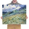 image:imageWieco Art Canvas Prints Wall Art Landscape from SaintRemy by Vincent Van Gogh Oil Paintings Reproduction Canvas Prints Artwork Pictures for Home and office Decorations24L x 20W