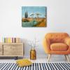 image:imageWieco Art Canvas Prints Wall Art Langlois Bridge at Arles by Vincent Van Gogh Oil Paintings Reproduction Canvas Artwork Pictures for Home and office Decorations24L x 20W