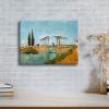 image:imageWieco Art Canvas Prints Wall Art Langlois Bridge at Arles by Vincent Van Gogh Oil Paintings Reproduction Canvas Artwork Pictures for Home and office Decorations16L x 12W