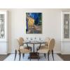 image:imageWieco Art Large Wall Art Canvas Prints of Cafe Terrace at Night Canvas Prints Wall Art by Van Gogh Paintings Reproduction Abstract Artwork for Home Office Bedroom DecorationGold Frame