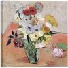 image:imageWieco Art Japanese Vase with Roses and Anemones by Vincent Van Gogh Oil Paintings Reproduction Canvas Prints Artwork Flowers Pictures on Canvas Wall Art for Home and office DecorationsGallery Wrapped