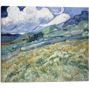 image:imageWieco Art Canvas Prints Wall Art Landscape from SaintRemy by Vincent Van Gogh Oil Paintings Reproduction Canvas Prints Artwork Pictures for Home and office Decorations24L x 20W