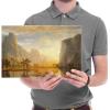 image:imageWieco Art Canvas Prints Wall Art Valley of the Yosemite 1864 by Albert Bierstadt Canvas Repro Prints for Living Room Home and Office Decorations