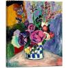 image:imageWieco Art Black Framed Canvas Prints Wall Art Still Life of Peonies in a Vase 1907 by Henri Matisse Abstract Canvas Art Print for Wall Decor and Home Office DecorationsGallery Wrapped