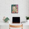 image:imageWieco Art Framed Canvas Print Wall Art Open Window Collioure 1905 by Henri Mattise Abstract Colorful Art Matisse Posters Canvas Prints for Wall and Home Decorations Black Frame