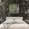 image:imageWieco Art Large Canvas Print Wall Art The Iris Garden at Giverny18991900 by Claude Monet Impressionism Art Print Picture Artwork for Living Room Bedroom Home Kitchen Decorations32L x 32W