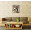 image:imageWieco Art Framed Napoleon Crossing The Alps of JacquesLouis David Oil Paintings Reproduction Abstract HD Prints Wall Decor Classic Artwork for Home amp Office DecorationGallery Wrapped