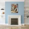 image:imageWieco Art Framed Napoleon Crossing The Alps of JacquesLouis David Oil Paintings Reproduction Abstract HD Prints Wall Decor Classic Artwork for Home amp Office DecorationGallery Wrapped